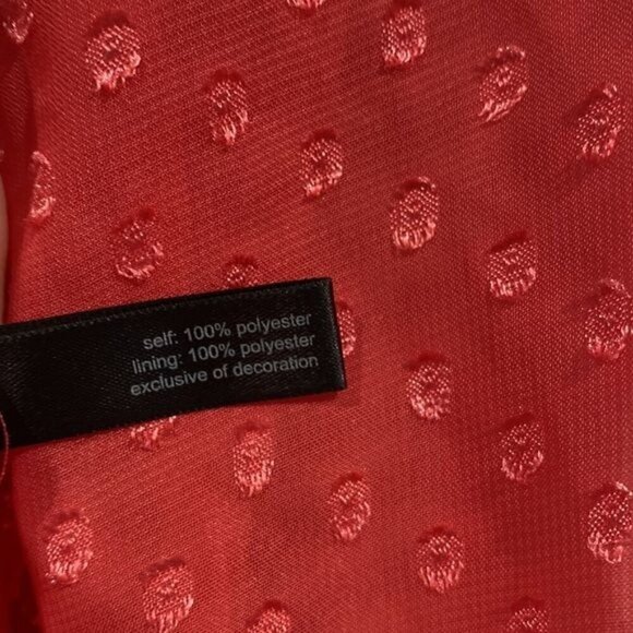 The Limited Pink Polka Dot Loose Fit Blouse - Size Medium - Picture 5 of 6